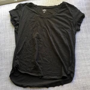 ⭐️ Plain Black Crew Tee